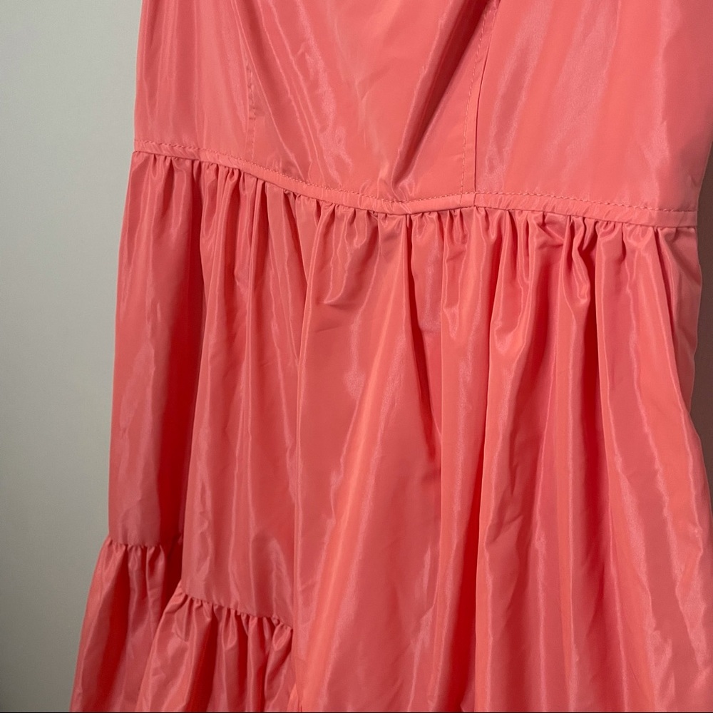 J Crew Tiered maxi dress in taffeta size 2 - Picture 4 of 6